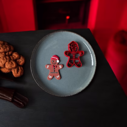 Gingerbread Adam Kurabiye Kalıbı