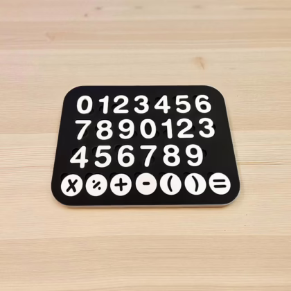 Montessori Matematik Sayı ve Sembol Seti