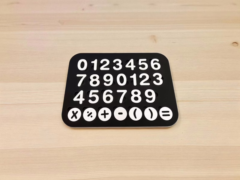 Montessori Matematik Sayı ve Sembol Seti