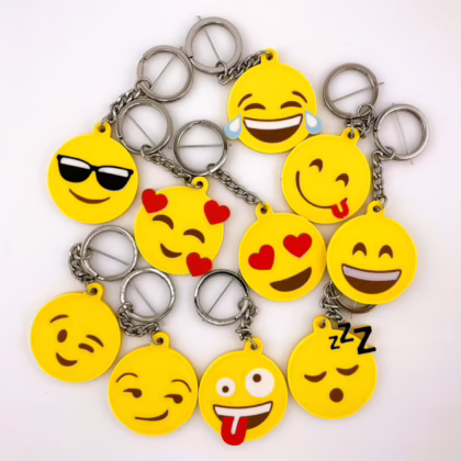 10'lu Emoji Anahtarlık Seti