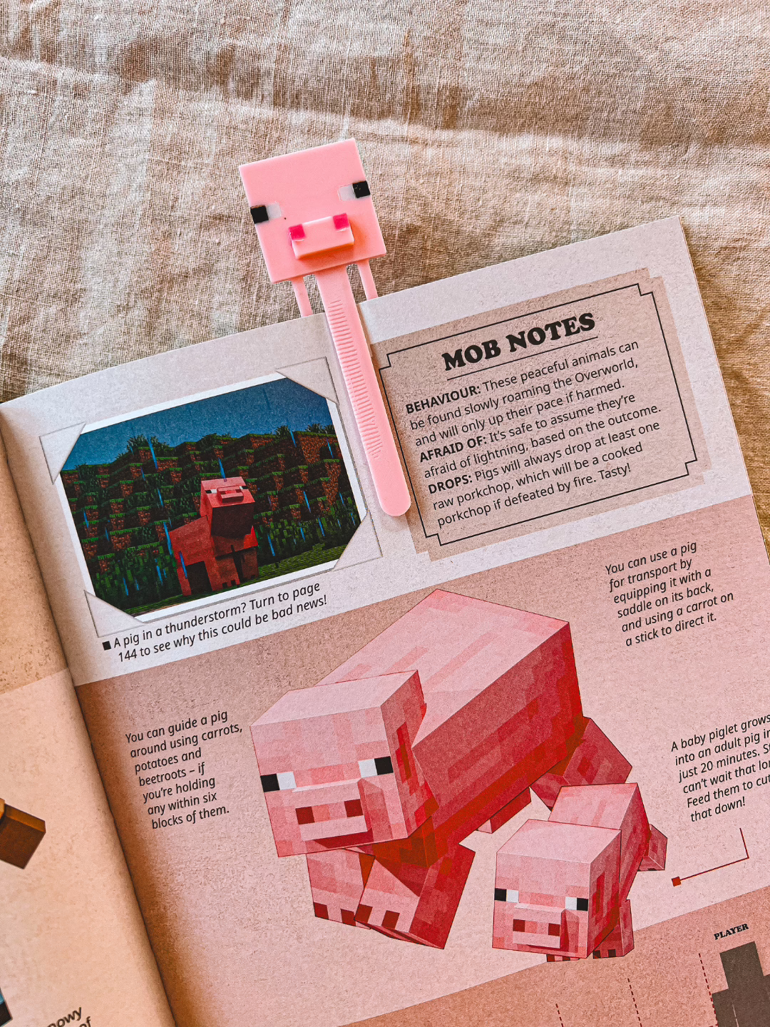 Minecraft Temalı 6'lı Kitap Ayracı Seti - Görsel 3