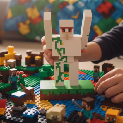 Minecraft Iron Golem Koleksiyon Figürü